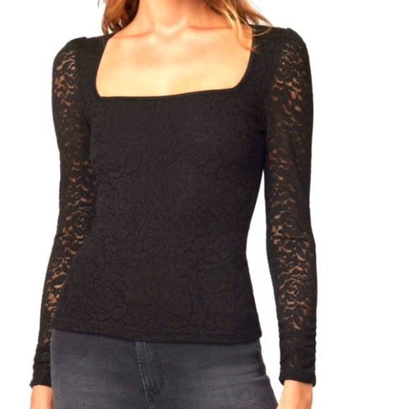Joe's Jeans Talia Lace Top - Picture 1 of 9